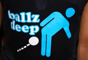 Ballz Deep - WeHo Dodgeball Tshirt