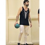 Dodgeball Player in tights - West Hollywood