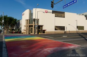West Hollywood Rainbow Crosswalk