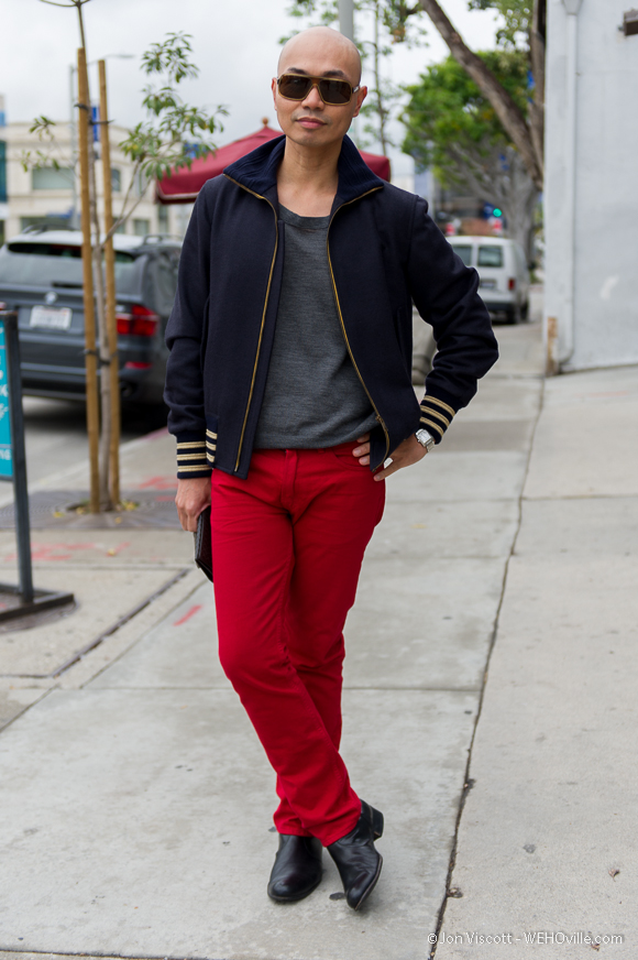 StreetWalker Jerold Red Jeans