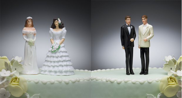 Married Couples Wedding Cake