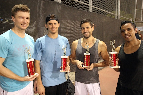 Varsity Gay League Tennis Final - Masters Division Winners