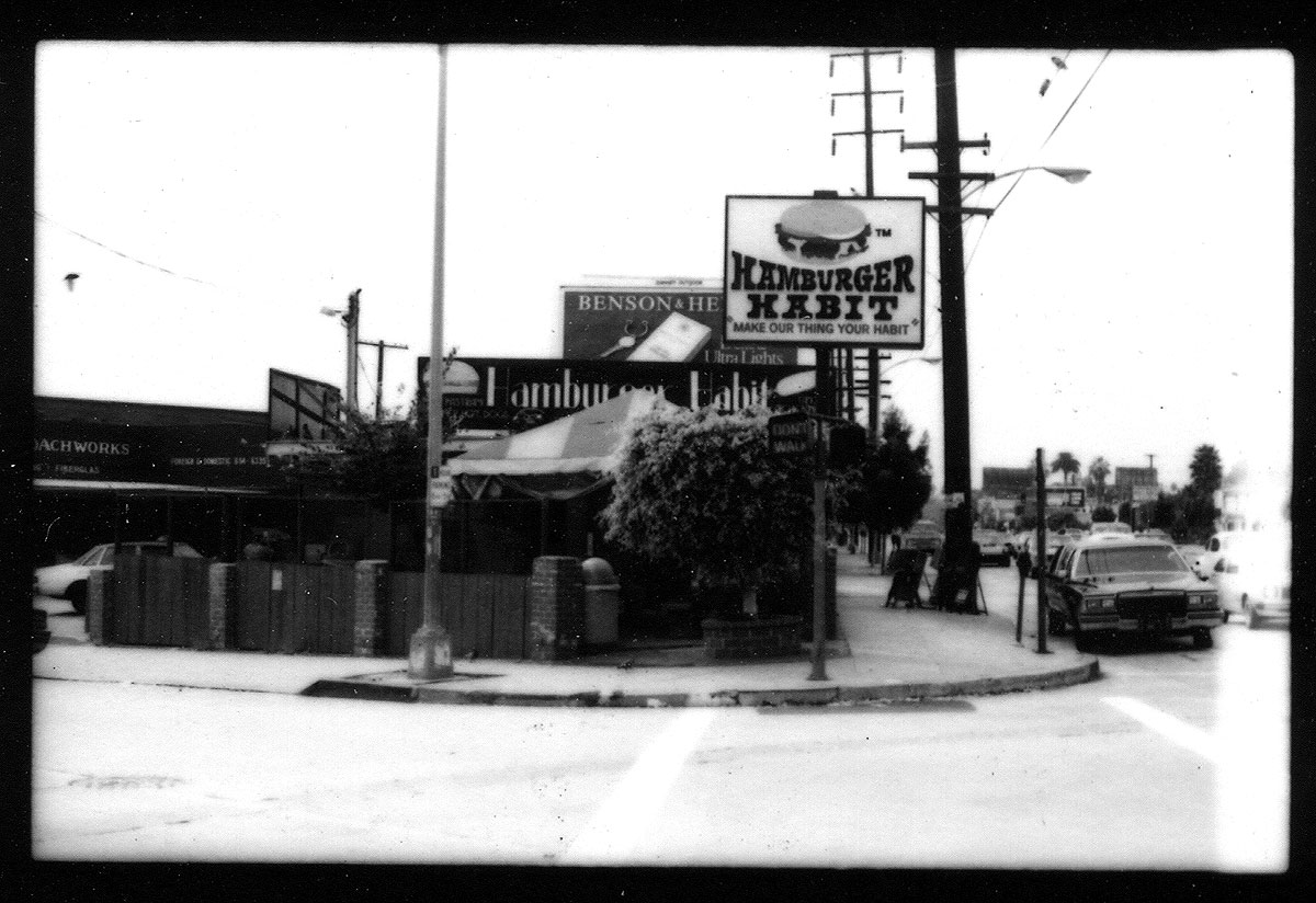 Hamburger Habit, on the southwest corner of Santa Monica and Robertson boulevards, still serves up ....
