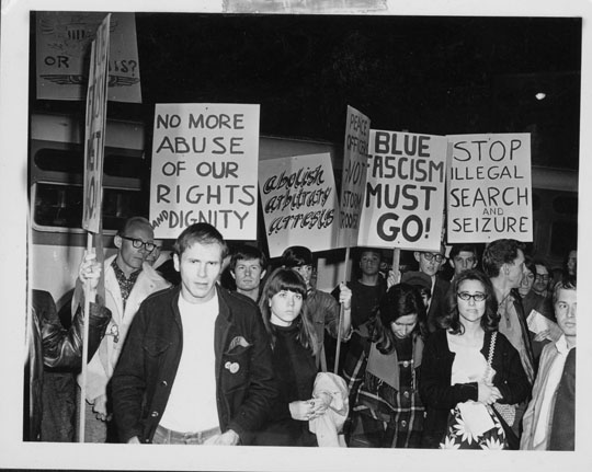 The Black Cat protest in Silver Lake in February 1967