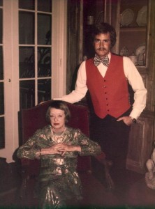 Betty Davis, left, with Wes Wheadon, photo from early 1970s