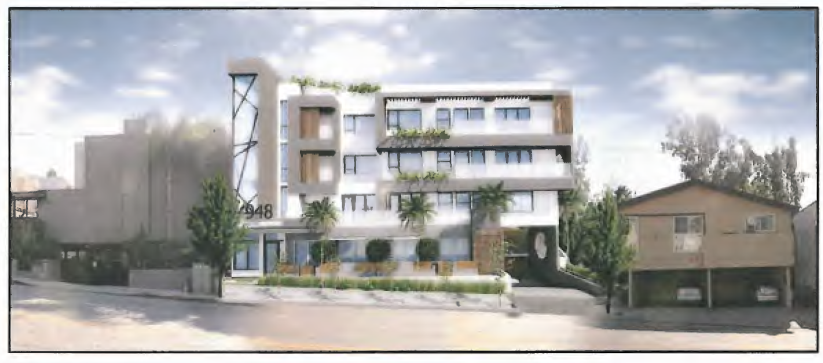 Project proposed for 948-954 San Vicente Blvd.