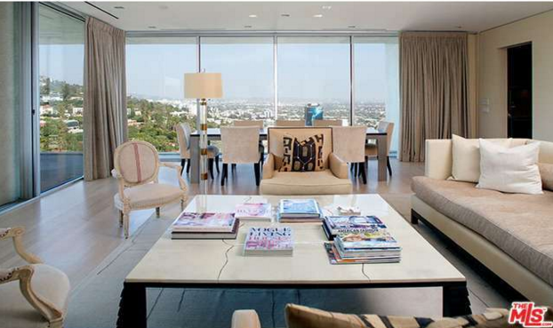 A condo at 9255 Doheny Rd. listed for sale at $4 million.