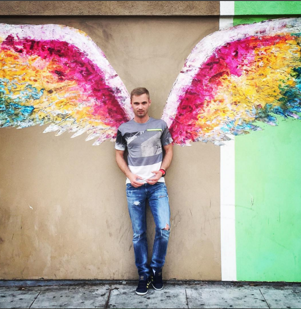 Angel Wings on Palm Avenue. #johngorno