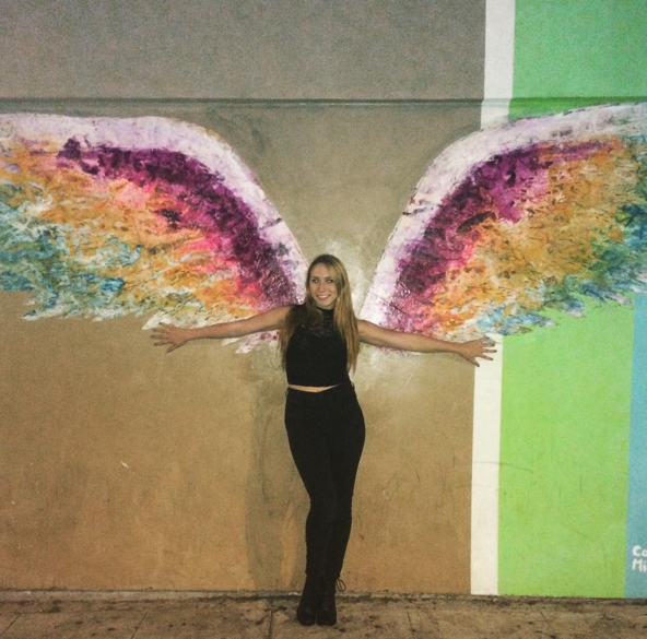 Angel Wings on Palm Avenue. #keeraww