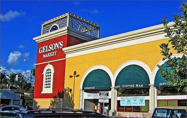 Gelson's Market on Santa Monica Boulevard at North Kings Road