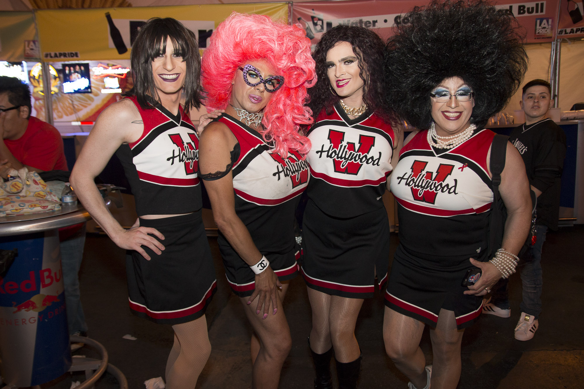 WeHo Cheerleaders  (Photo by Derek Wear of Unikorn Photography)