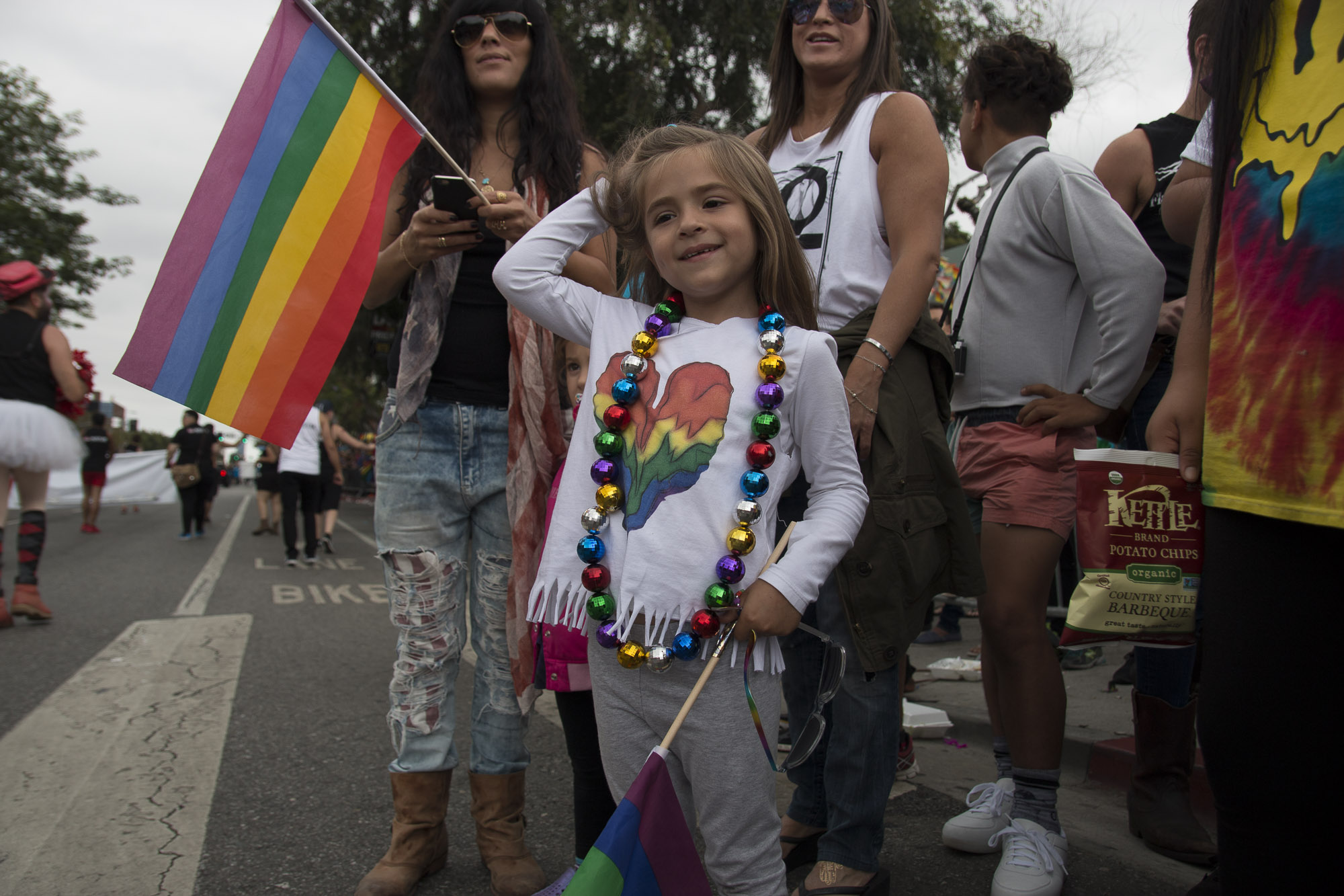Cute and proud at LA Pride. (Photo by Derek Wear of Unikorn Photography)