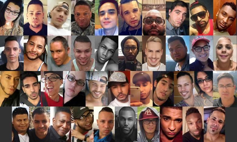 Victims of the massacre at Orlando's Pulse nightclub.