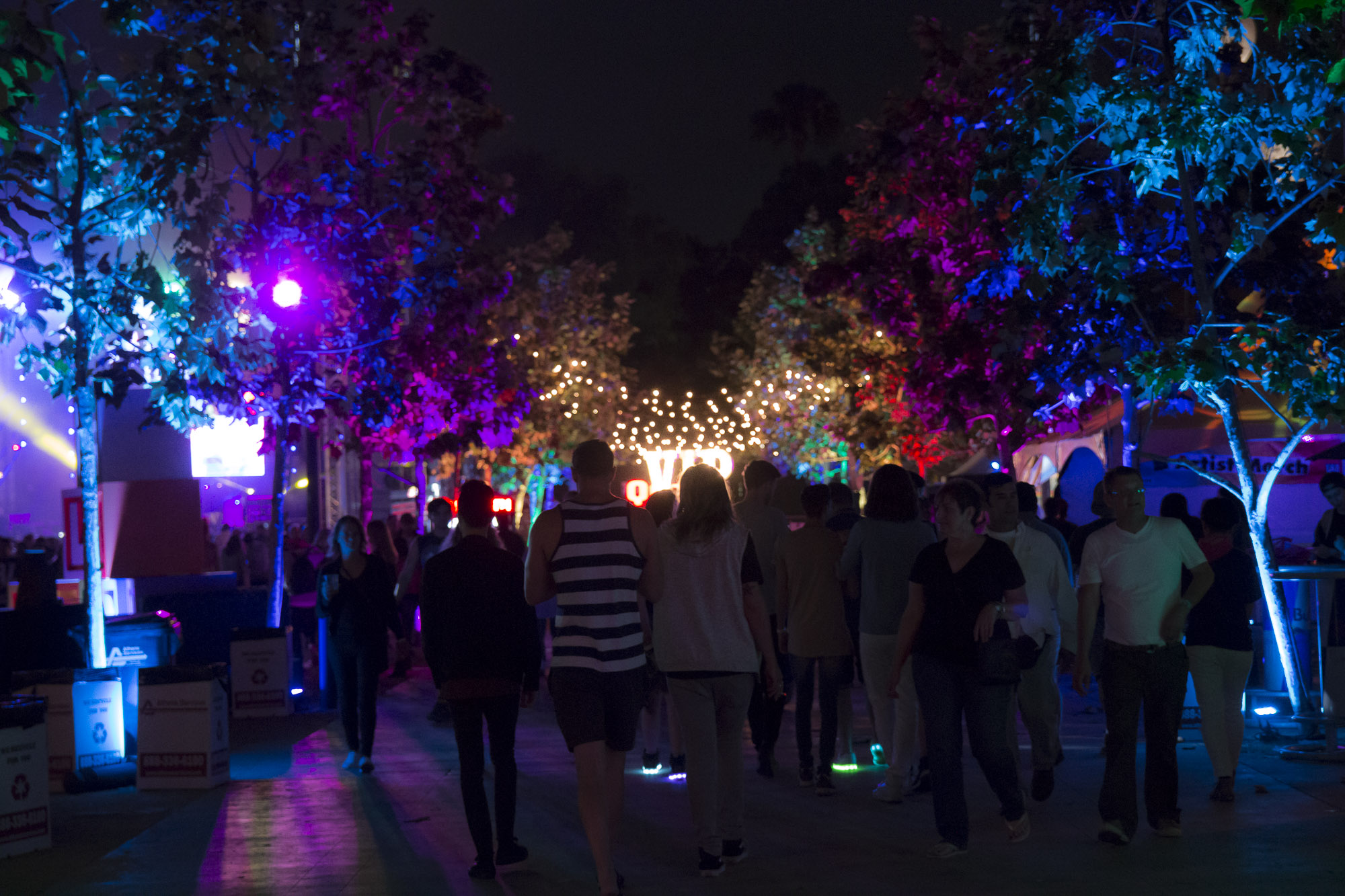 Walking the LA Pride festival grounds. (Photo by Derek Wear of Unikorn Photography)
