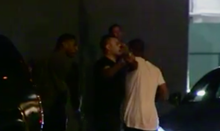 Michael Sam in an altercation outside Bootsy Bellows (TMZ)
