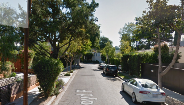 Lloyd Place in West Hollywood's Norma Triangle (Google Maps)