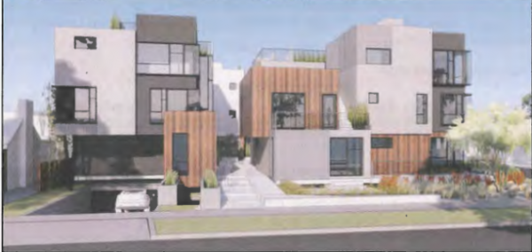 Illustration of proposed 1016 Martel Ave. project (R&A Design)
