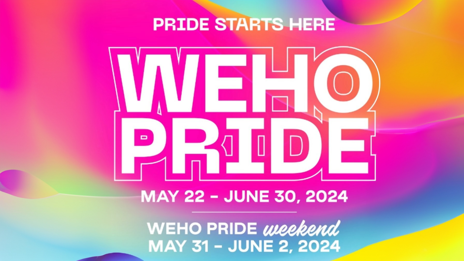 WEHO PRIDE 2024 🏳️‍🌈 Events, dates and how you can participate