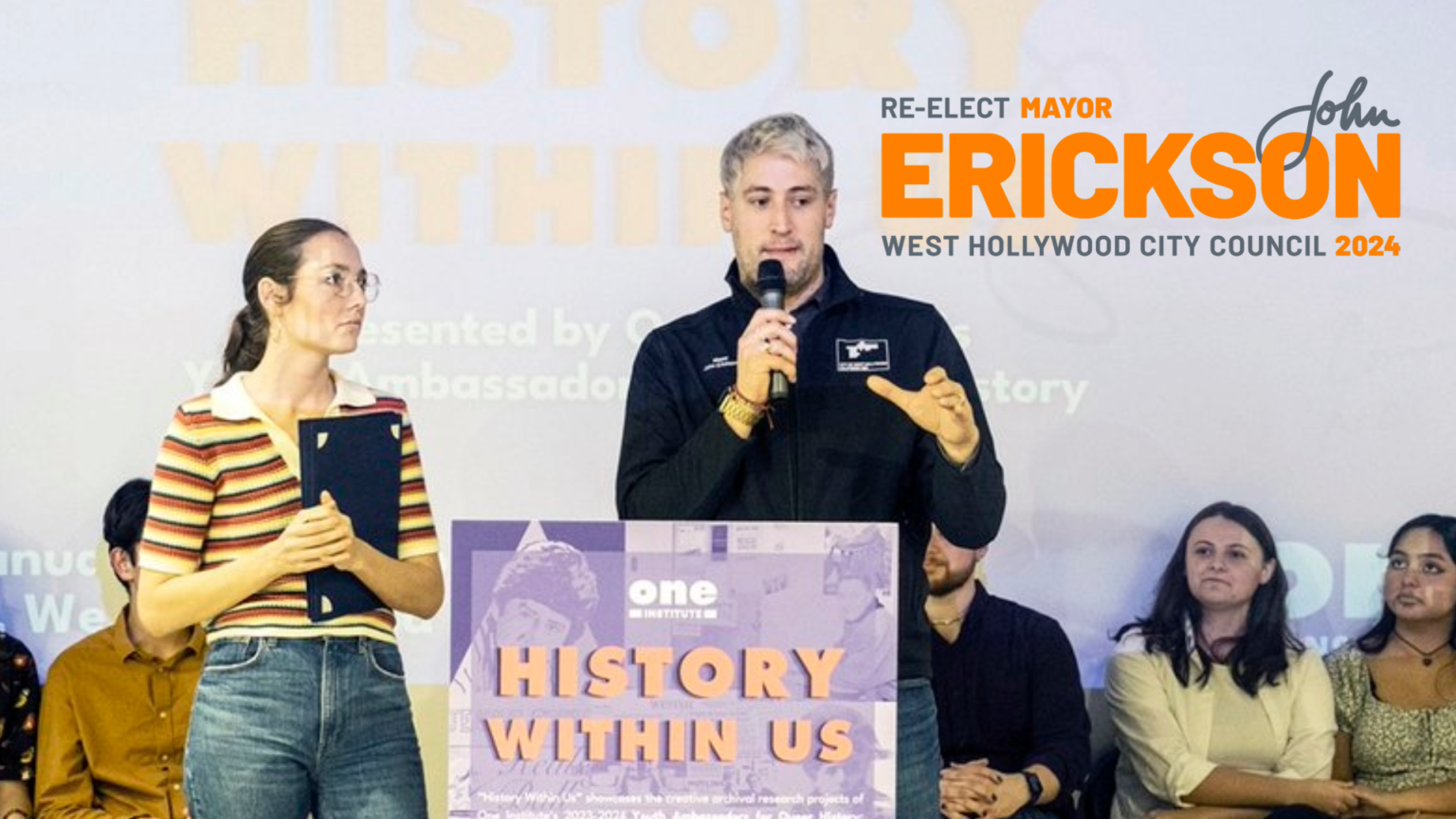 Council race takes shape as Erickson hits campaign trail - WEHOonline.com